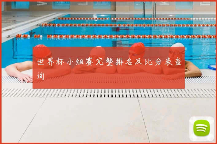 世界杯小组赛完整排名及比分表查询